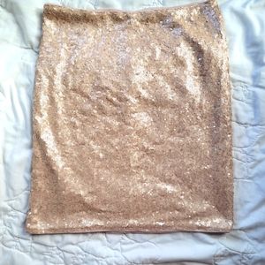 FOREVER 21 SEQUIN SKIRT